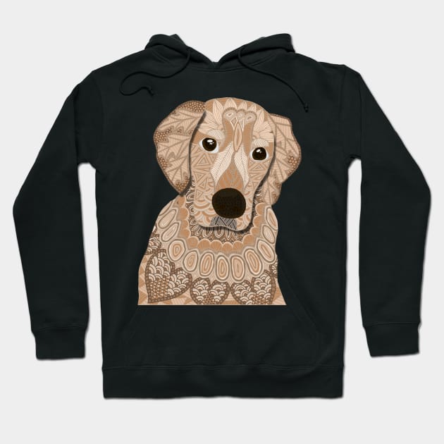 Golden Retriever Hoodie by ArtLovePassion